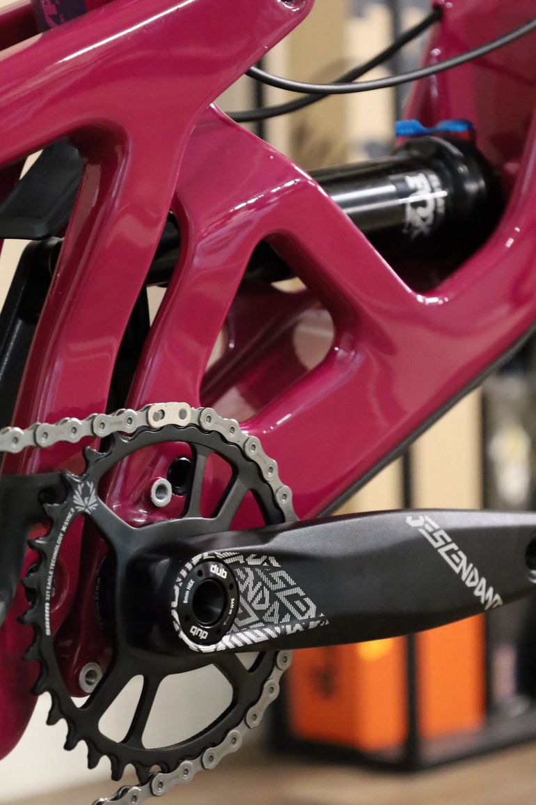 Used Santa Cruz Bronson Sram Eagle Transmission GX 2025 Mountainbike, Purple — image 3 of 18