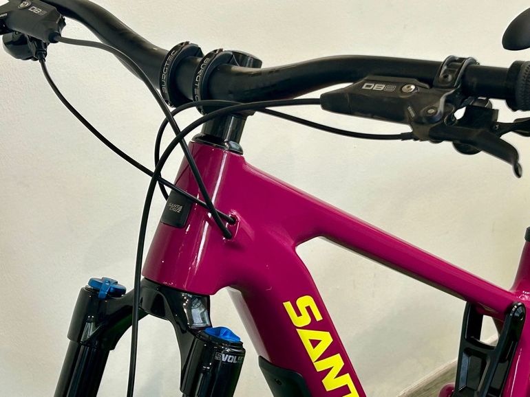 Used Santa Cruz Bronson Sram Eagle Transmission GX 2025 Mountainbike, Purple — image 16 of 18
