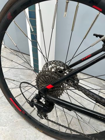 Used CUBE ATTAIN SL Disc 2018 2018 Road & Gravel, Black — image 2 of 4