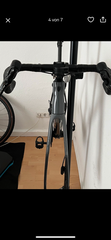 Used Trek Émonda ALR 5 2025 Frameset 2025 Road & Gravel, Light Gray — image 3 of 7