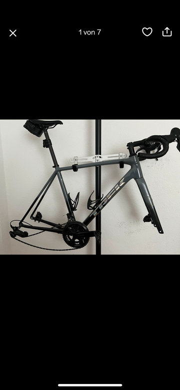 Used Trek Émonda ALR 5 2025 Frameset 2025 Road & Gravel, Light Gray — image 1 of 7