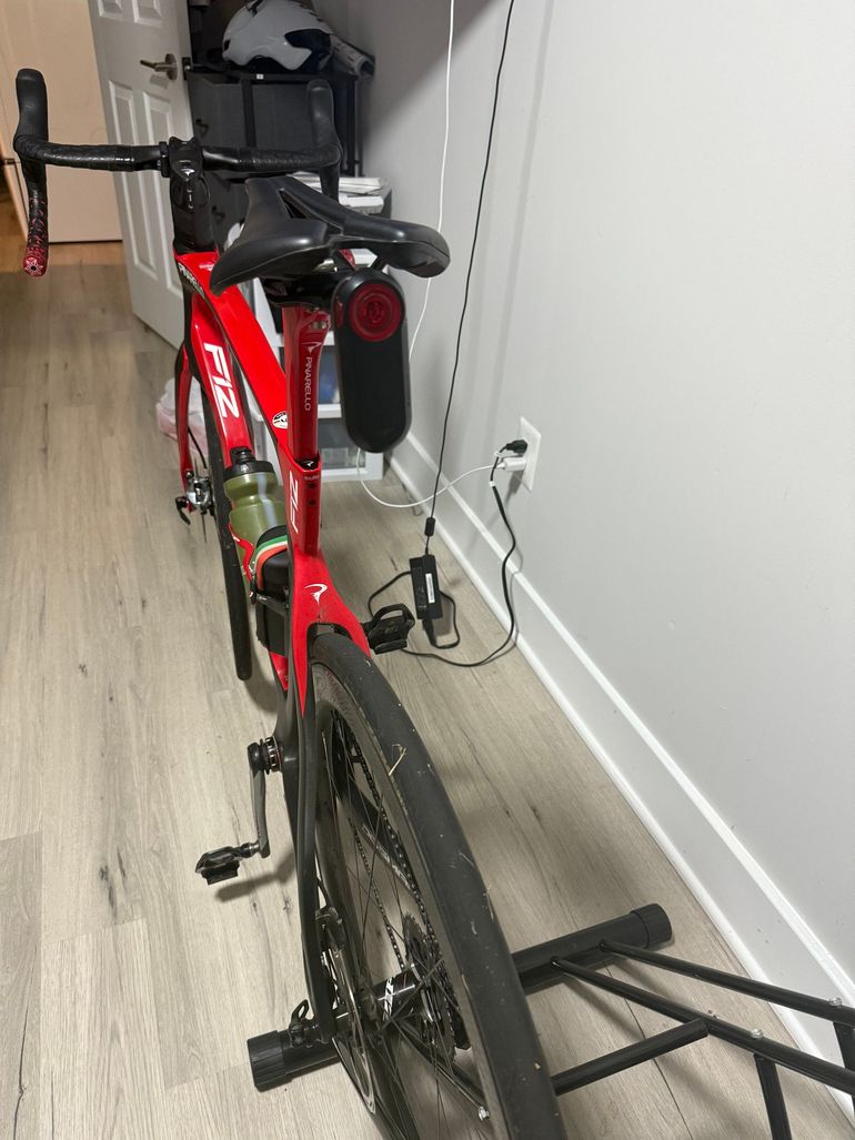 Used Pinarello Dogma F12 Disk Sram Red Axs Etap Bike 2021 Frameset 2021 Road & Gravel, Red — image 5 of 6
