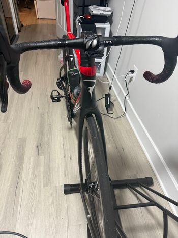 Used Pinarello Dogma F12 Disk Sram Red Axs Etap Bike 2021 Frameset 2021 Road & Gravel, Red — image 6 of 6