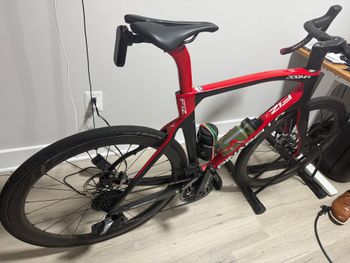 Used Pinarello Dogma F12 Disk Sram Red Axs Etap Bike 2021 Frameset 2021 Road & Gravel, Red — image 2 of 6