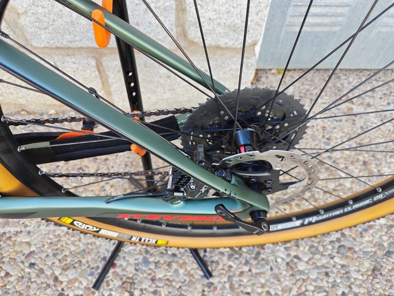 Stevens Sonora 29 Carbon 2018 Mountainbike usato, Verde — immagine 12 di 14