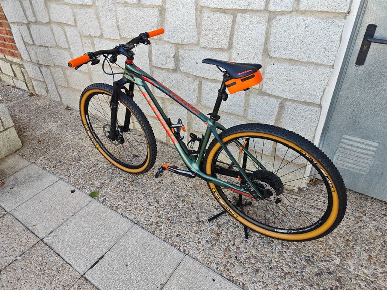Stevens Sonora 29 Carbon 2018 Mountainbike usato, Verde — immagine 14 di 14