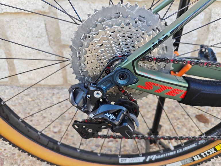 Stevens Sonora 29 Carbon 2018 Mountainbike usato, Verde — immagine 3 di 14