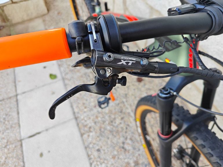 Stevens Sonora 29 Carbon 2018 Mountainbike usato, Verde — immagine 7 di 14