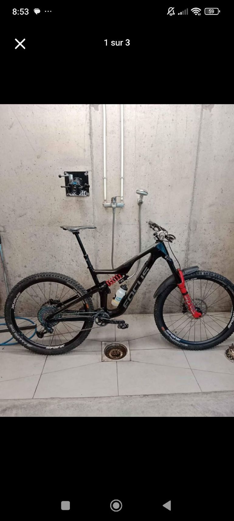 Used Focus Jam 8.8 2023 Mountainbike, Black — image 2 of 3
