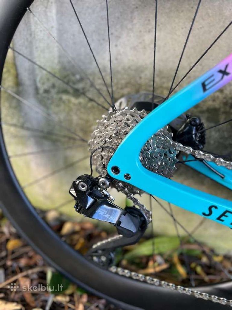 Used Seka Exceed 105 Di2 2024 Road & Gravel, White — image 3 of 8