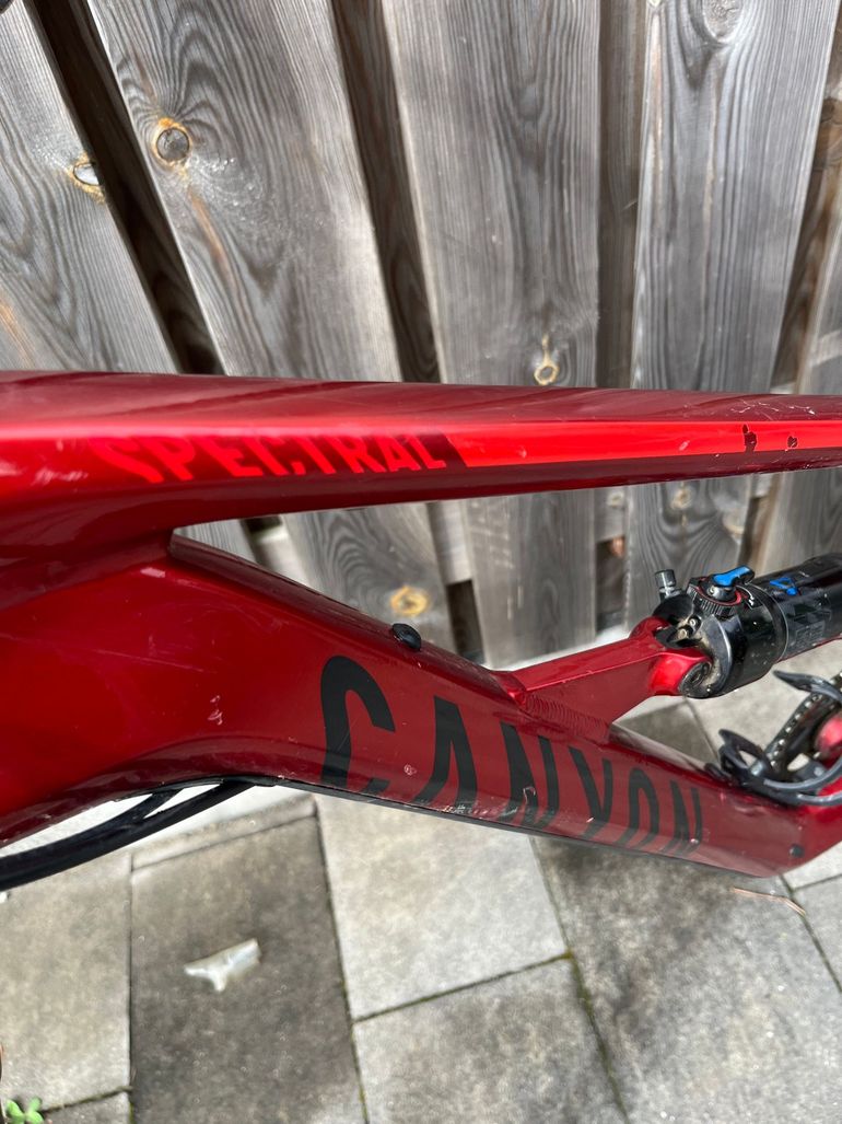 Used Canyon Cf 2017 2.0 2017 Mountainbike, Red — image 5 of 9