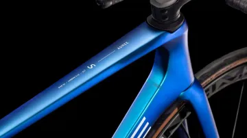 Used CUBE AGREE C:62, SLT 2025 2025 Road & Gravel, Blue — image 2 of 3