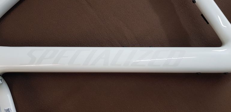 Used Specialized Roubaix SL8 Frameset Frameset 2024 Road & Gravel, White — image 9 of 11
