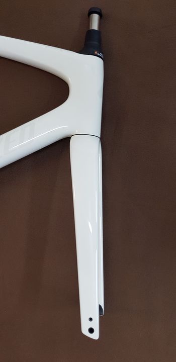 Used Specialized Roubaix SL8 Frameset Frameset 2024 Road & Gravel, White — image 8 of 11