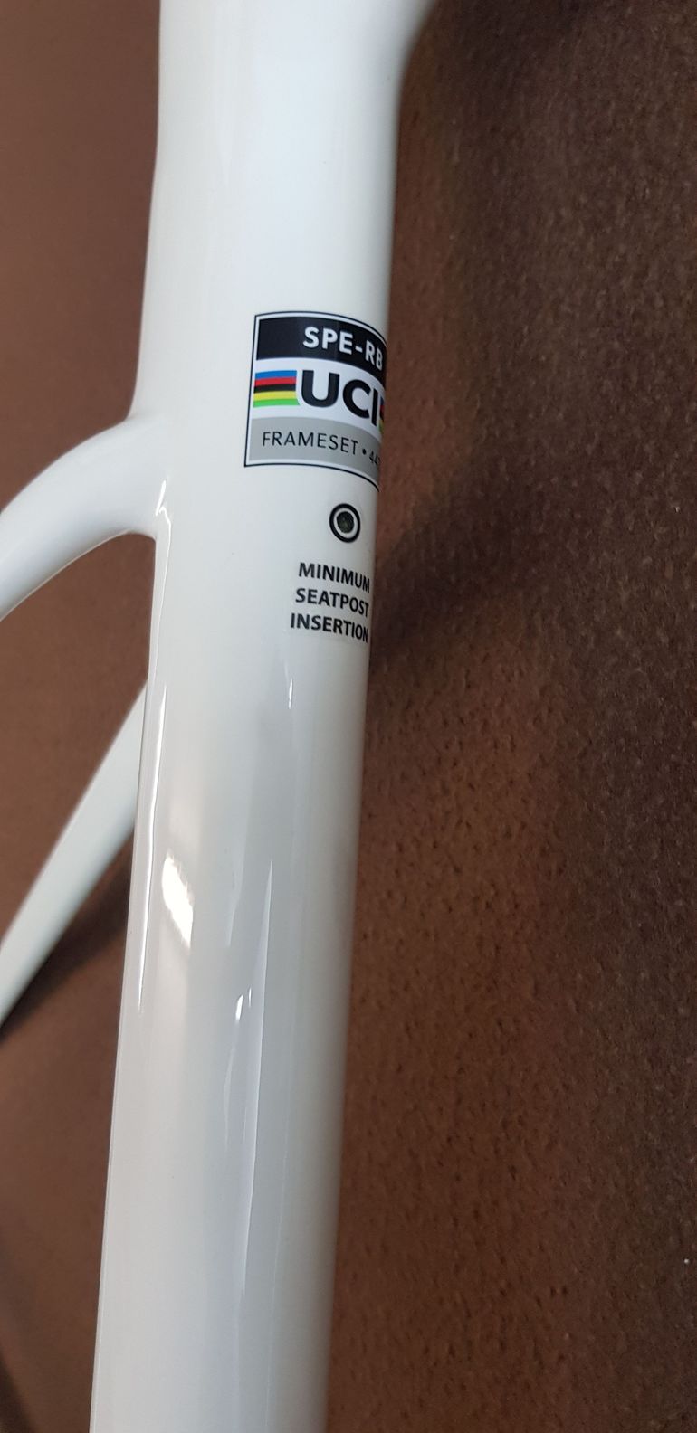 Used Specialized Roubaix SL8 Frameset Frameset 2024 Road & Gravel, White — image 7 of 11