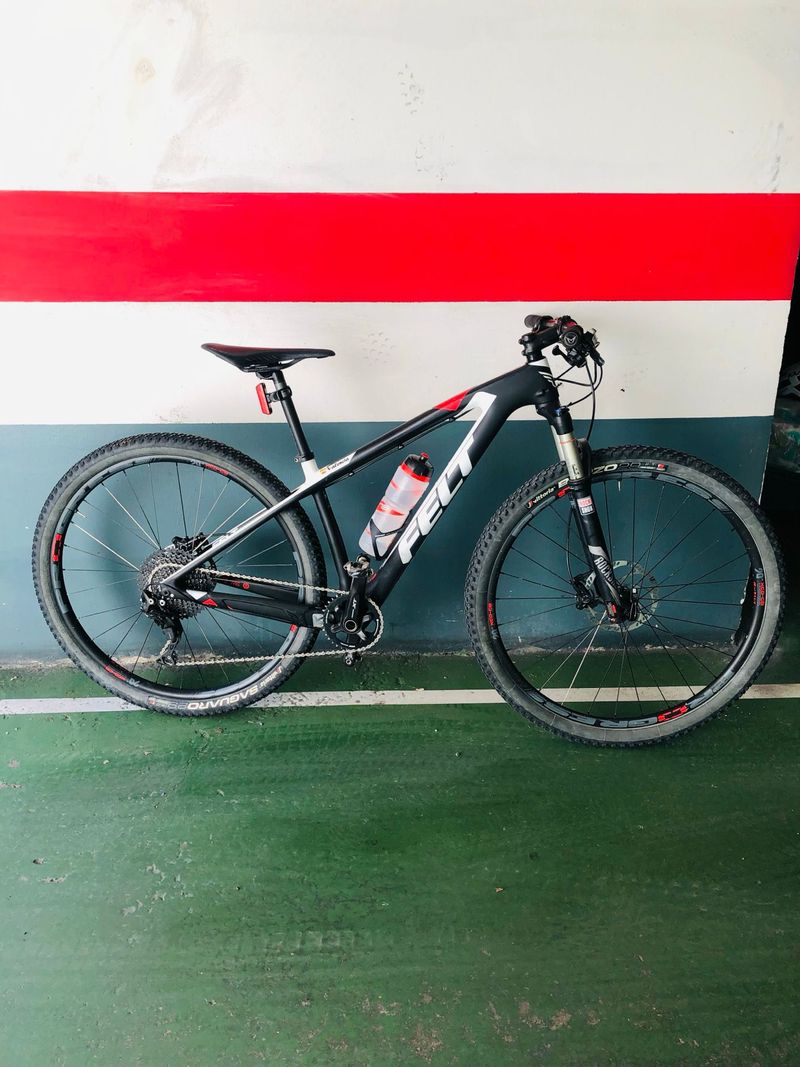 Used Felt NINE 3 2017 2017 Mountainbike, Red, 29 — image 2 of 3
