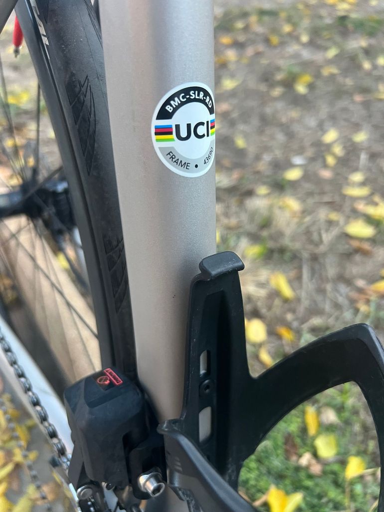 Used BMC Teammachine SLR FIVE 2023 2023 Road & Gravel, Light Gray — image 10 of 12