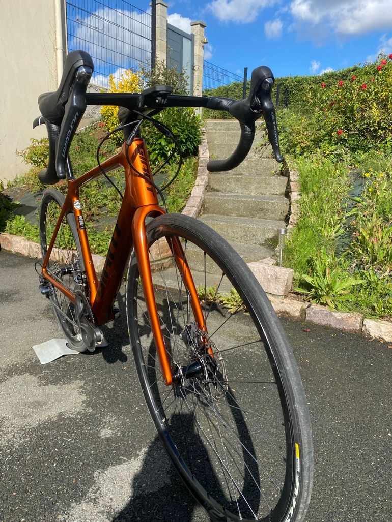 Used Giant TCR Advanced Disc 1 2022 2022 Road & Gravel, Orange — image 7 of 10