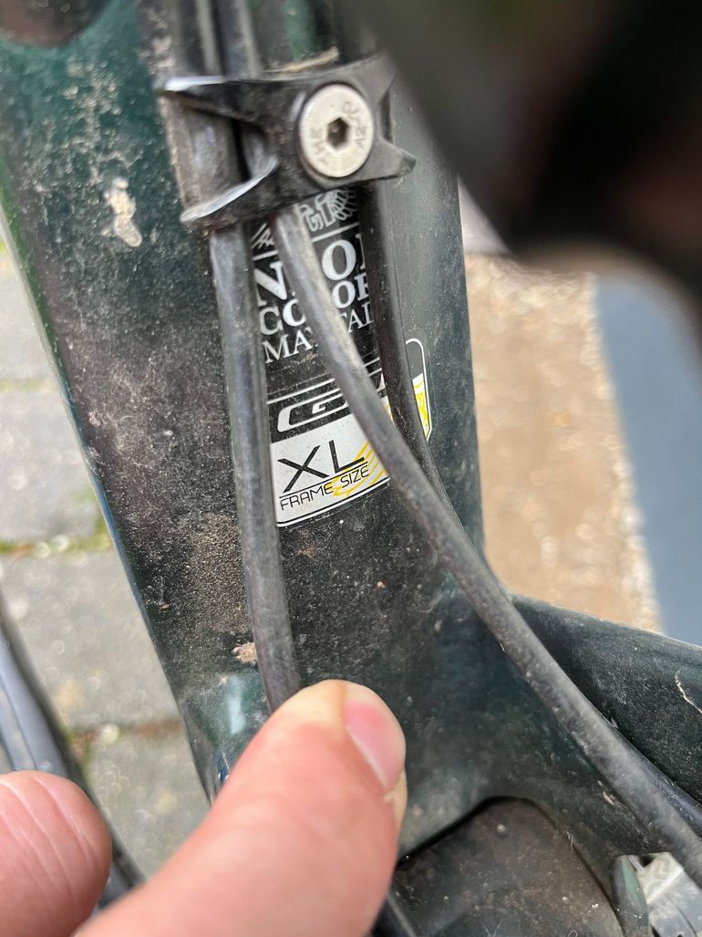 Used GT Sanction Pro 2017 2017 Mountainbike, Green, 27.5 — image 8 of 9