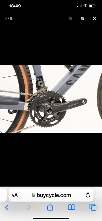Used Canyon Grail CF SL 7 2024 2024 Road & Gravel — image 7 of 10
