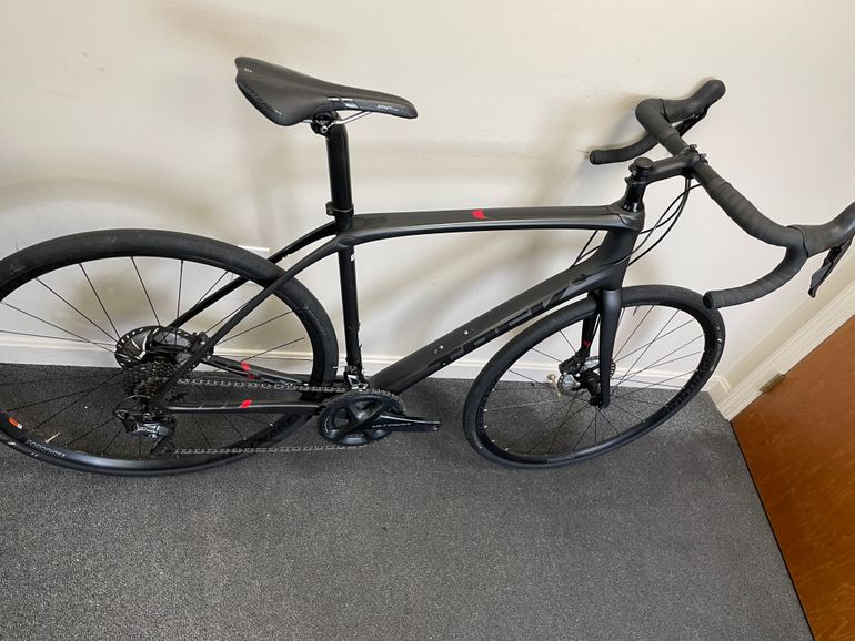 Used Trek Domane SL 6 Disc 2019 2019 Road & Gravel, Black — image 2 of 12