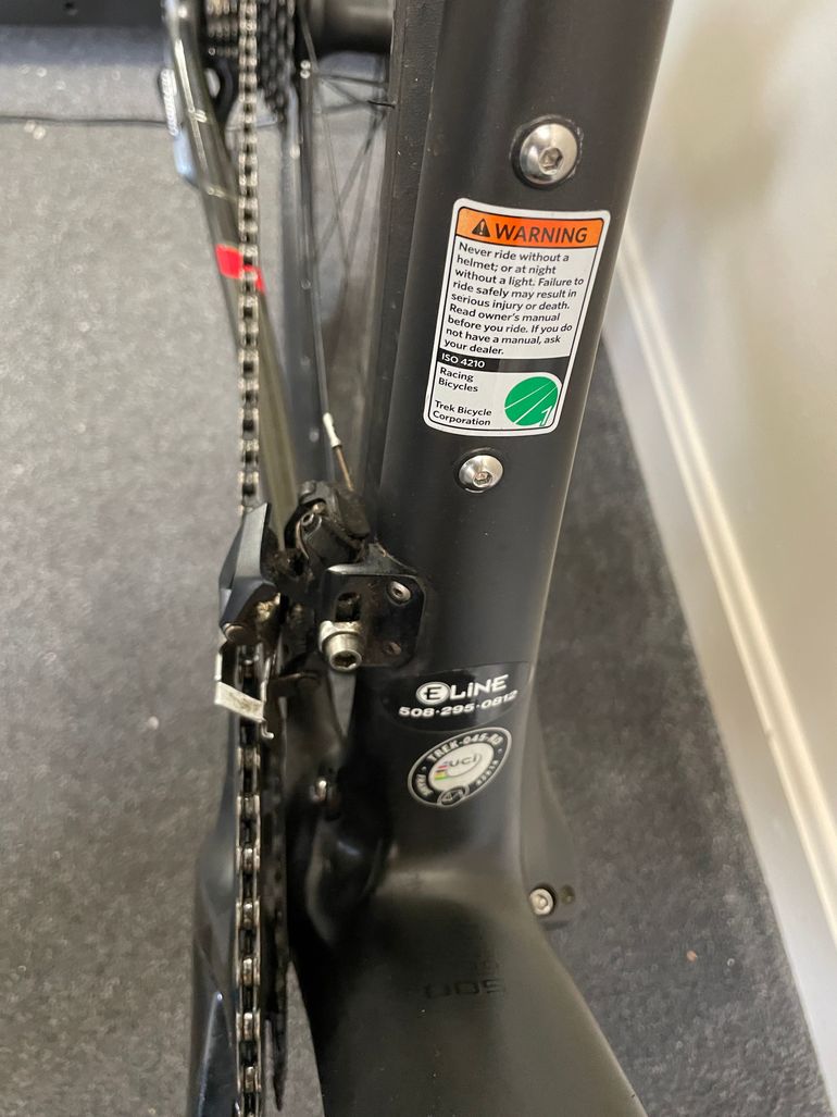Used Trek Domane SL 6 Disc 2019 2019 Road & Gravel, Black — image 10 of 12