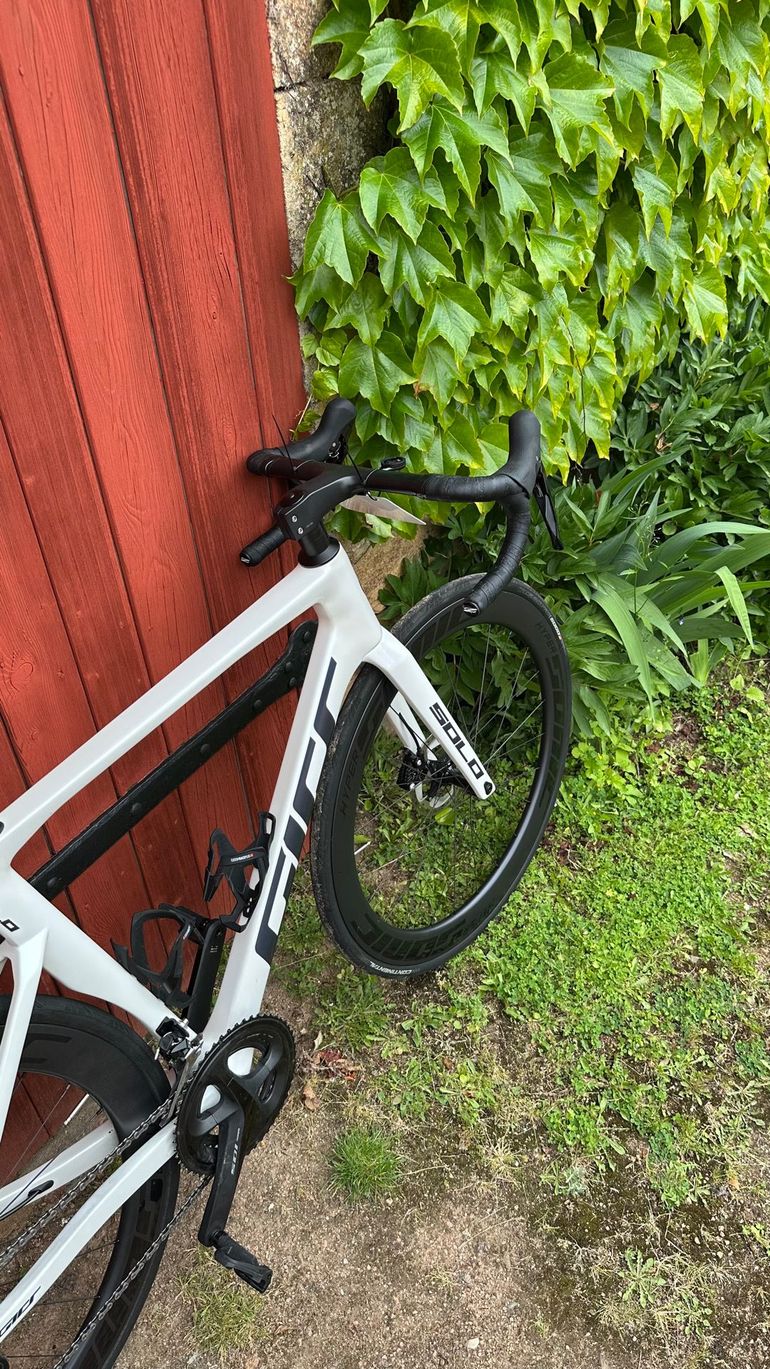 Used GIRS Solo - 56 2024 Road & Gravel, White — image 3 of 4