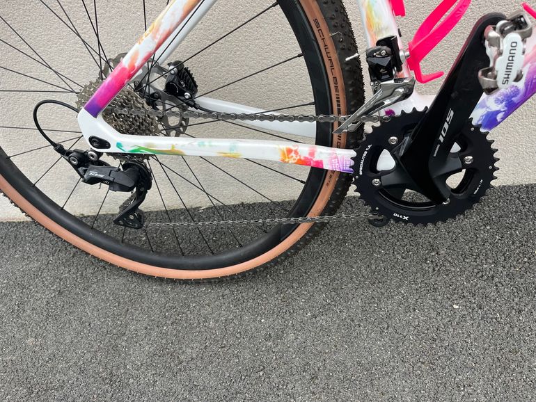 Used NO-LOGO TFSA 2025 Road & Gravel, White — image 3 of 4