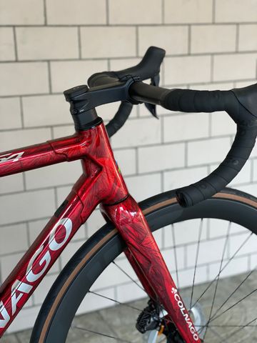 Used Colnago C64 Frozen Red 2022 Road & Gravel, Red — image 5 of 7