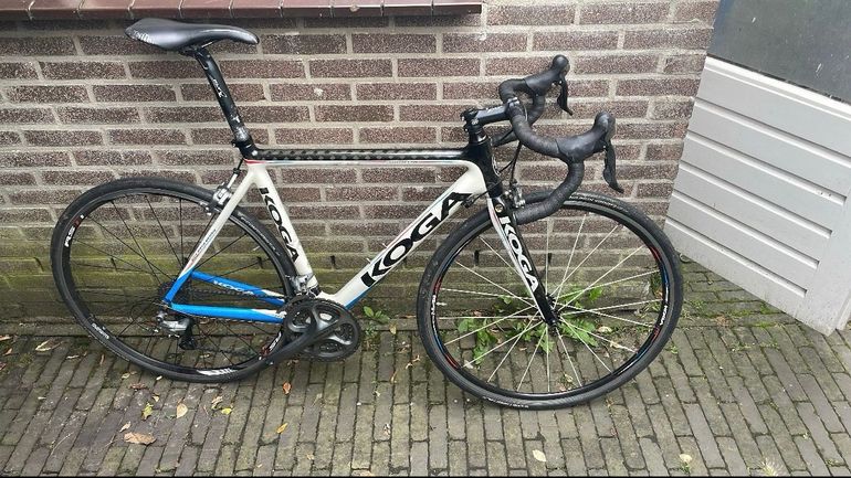 Used Koga Carbon Team Edition 2010 Road & Gravel, White — image 4 of 11
