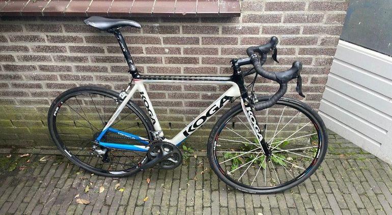 Used Koga Carbon Team Edition 2010 Road & Gravel, White — image 2 of 11
