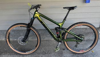 Used Trek Slash SRAM GX Eagle AXS 2020 Mountainbike, Green — image 2 of 6