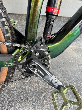 Used Trek Slash SRAM GX Eagle AXS 2020 Mountainbike, Green — image 6 of 6