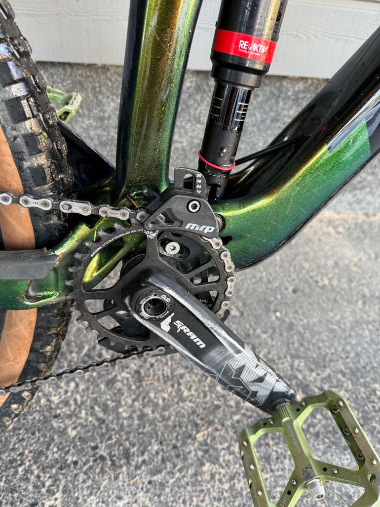 Used Trek Slash SRAM GX Eagle AXS 2020 Mountainbike, Green — image 6 of 6