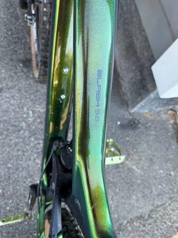 Used Trek Slash SRAM GX Eagle AXS 2020 Mountainbike, Green — image 3 of 6