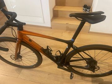 Used Giant TCR Advanced Disc 0 Pro Compact 2022 2022 Road & Gravel, Orange — image 7 of 9