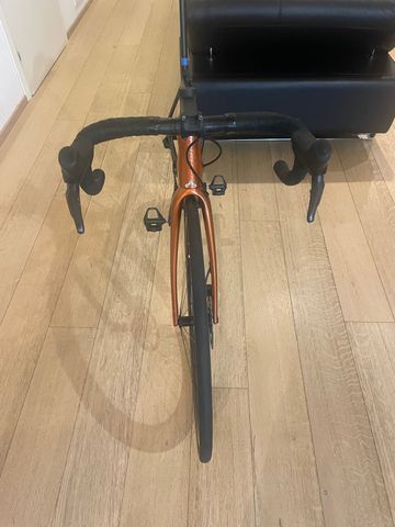 Used Giant TCR Advanced Disc 0 Pro Compact 2022 2022 Road & Gravel, Orange — image 6 of 9