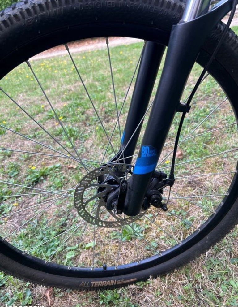Used ROCKRIDER Mountain Bike Microshift 2023 Mountainbike, Blue — image 2 of 4