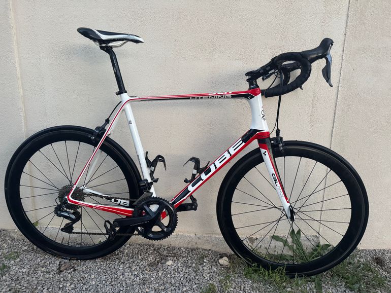 Used CUBE Super Hpc Race 2015 Road & Gravel, White — image 1 of 10