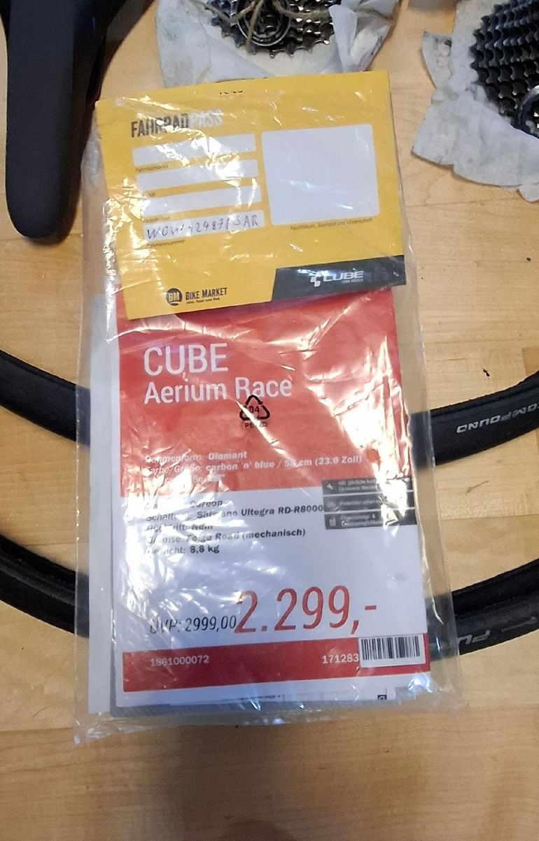 Used CUBE AERIUM Race 2019 2019 Road & Gravel, Black — image 4 of 4