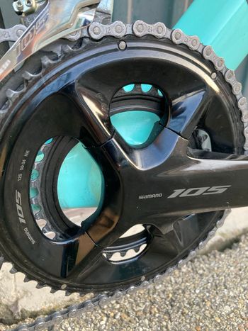 Used Bianchi Sprint Shimano 105 2024 Road & Gravel, Blue — image 5 of 11