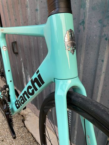 Used Bianchi Sprint Shimano 105 2024 Road & Gravel, Blue — image 6 of 11