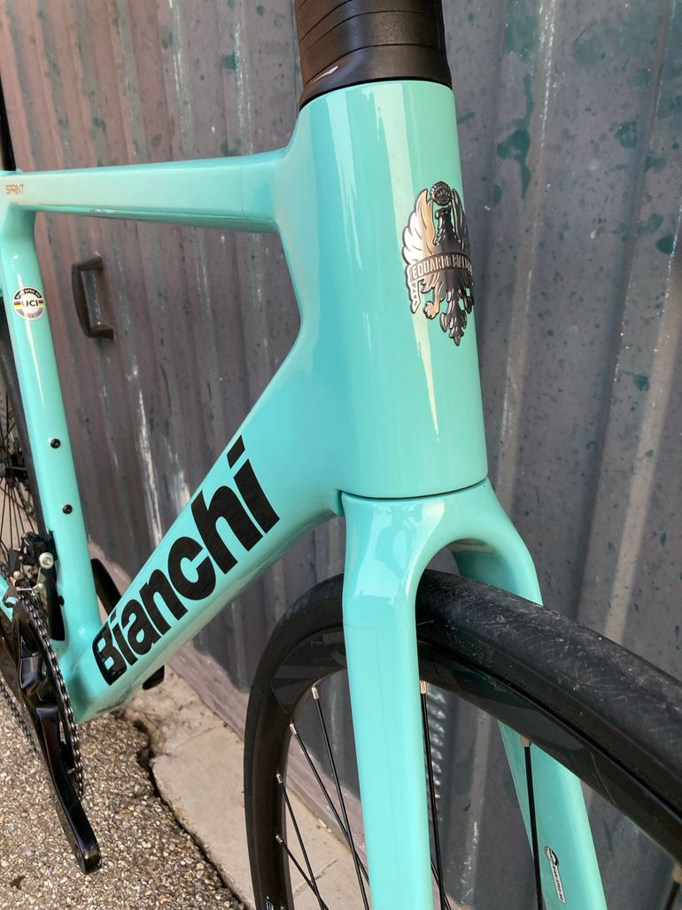 Used Bianchi Sprint Shimano 105 2024 Road & Gravel, Blue — image 6 of 11