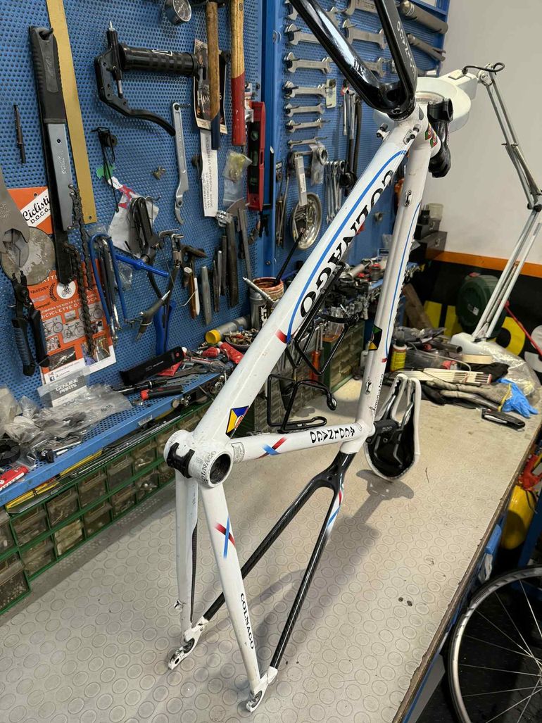 Used Colnago Active Plus Frameset 2006 Road & Gravel, White — image 3 of 15