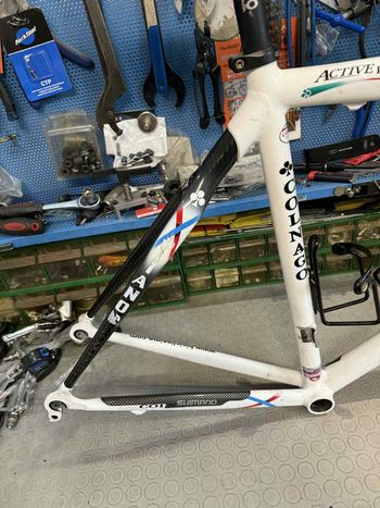 Used Colnago Active Plus Frameset 2006 Road & Gravel, White — image 10 of 15