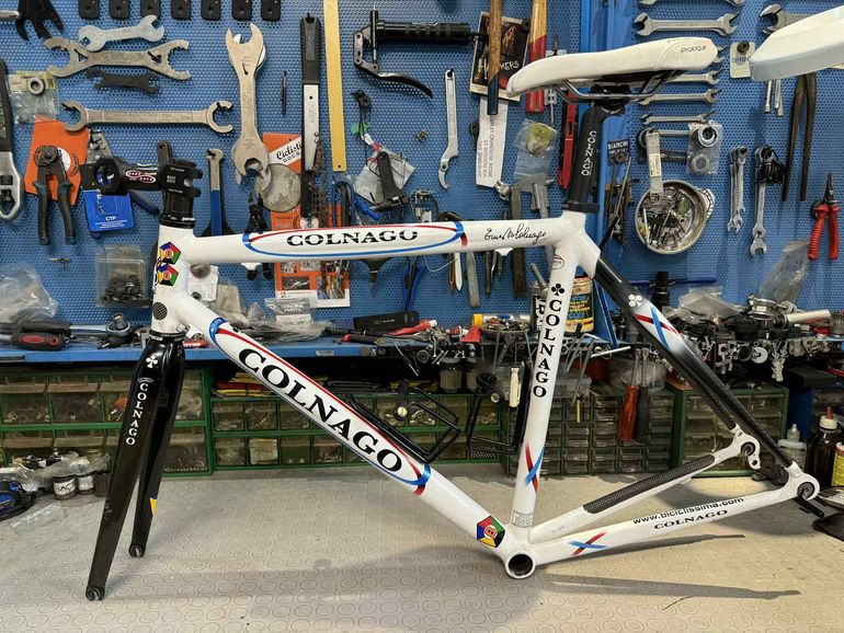Used Colnago Active Plus Frameset 2006 Road & Gravel, White — image 15 of 15