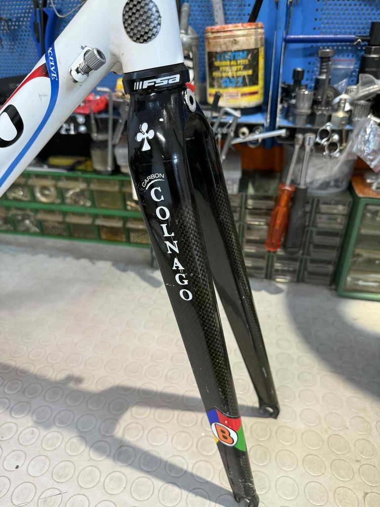 Used Colnago Active Plus Frameset 2006 Road & Gravel, White — image 5 of 15