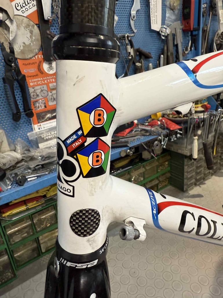 Used Colnago Active Plus Frameset 2006 Road & Gravel, White — image 7 of 15