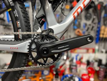 Used Mondraker F-podium SRAM GX Eagle AXS (T-Type) 2025 Mountainbike, Light Gray — image 11 of 16