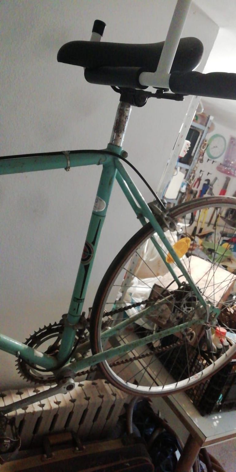 Used Bianchi Via Campagnolo Ekar 1970 Road & Gravel, Green — image 2 of 13